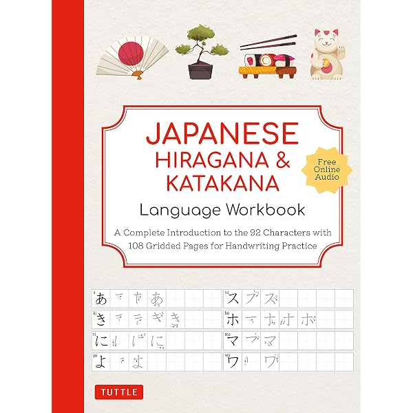 Amazon.com: Japanese Hiragana & Katakana Language Practice Pad